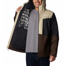 Columbia Winter Jacket Wallowa Park 3in1 Interchange (waterproof/breathable) beige/brown Men